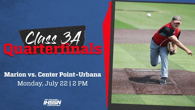 '24 Baseball - 3A Quarterfinal - Marion vs. Center Point-Urbana (AR)