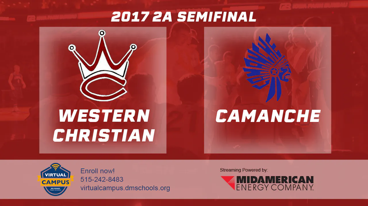 2017 2A Basketball Semi Finals Western Christian, Hull vs. Camanche