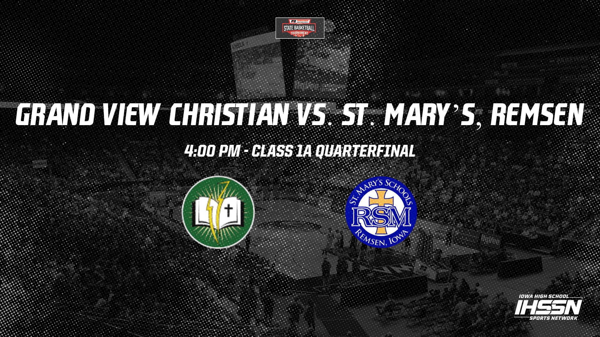 Basketball: 2021, Class 1A Quarterfinals - GV Christian vs. St. Mary's Remsen