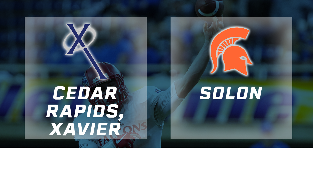 Football: 2017, Class 3A Semifinals - Xavier, Cedar Rapids vs. Solon 