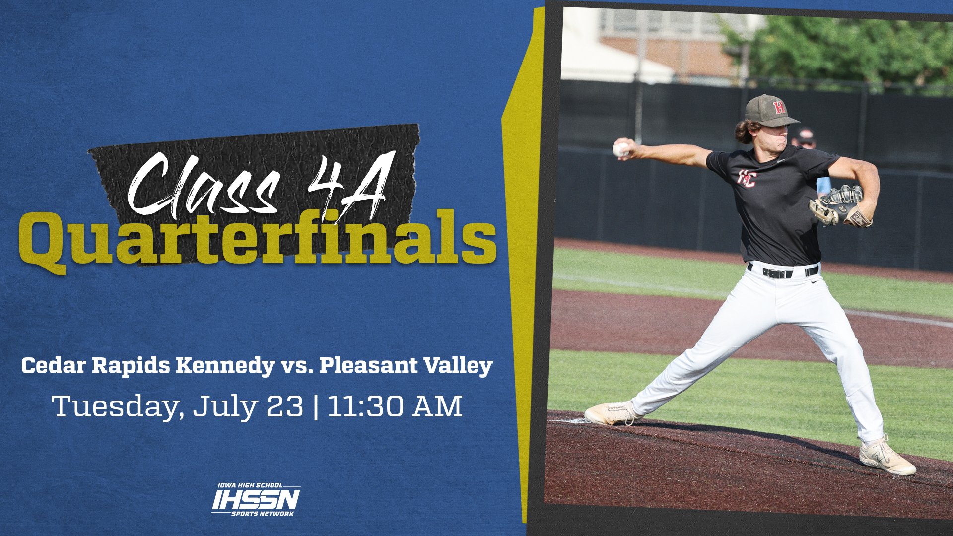 Baseball: 2024, Class 4A Quarterfinals - Kennedy, CR vs. Pleasant Valley