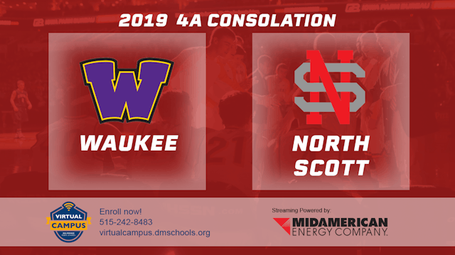 2019 4A Basketball Consolation: Waukee vs. North Scott, Eldridge