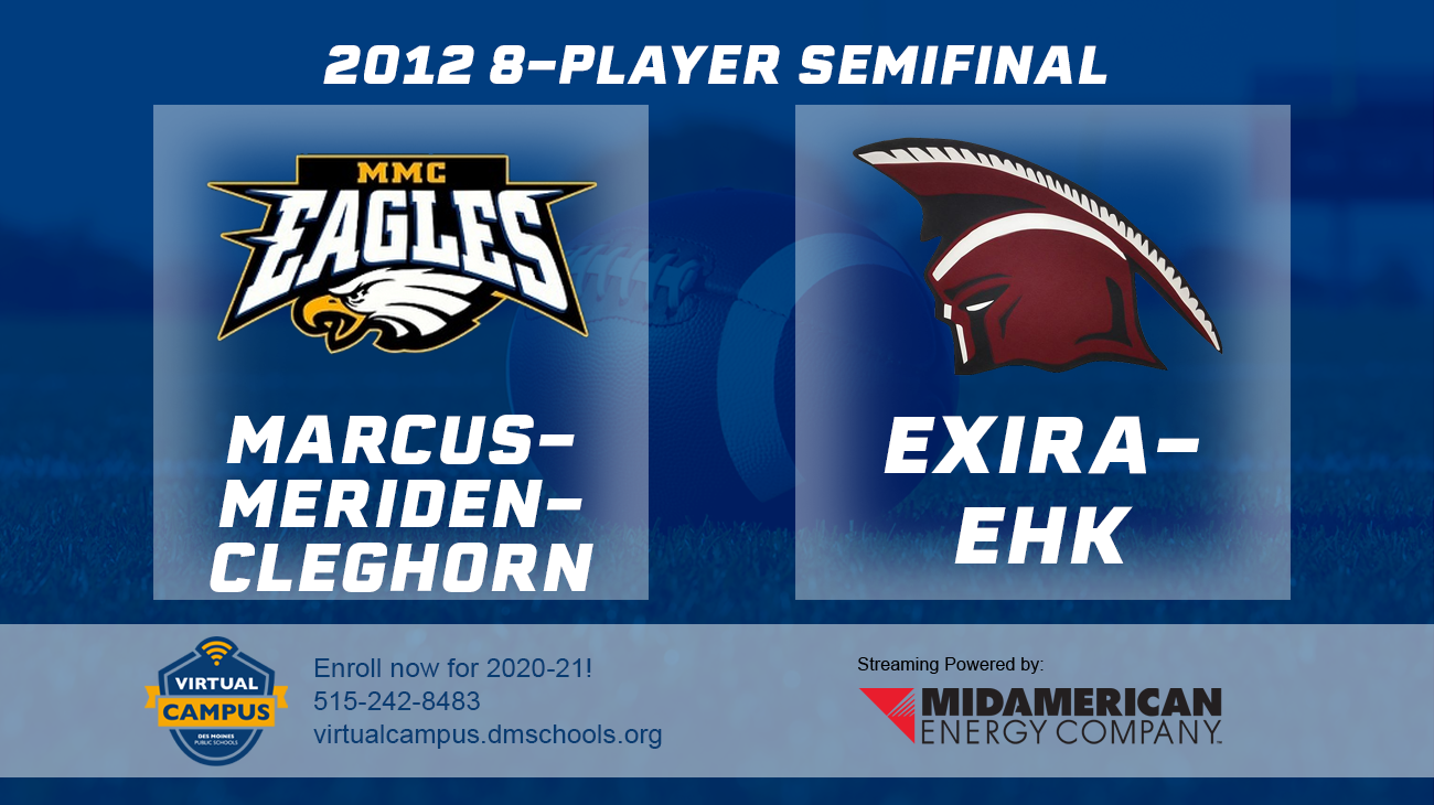 Football: 2012, 8P Semifinals - Marcus-Meriden-Cleghorn vs. Exira-EHK