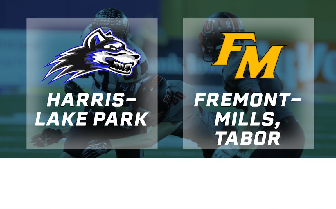 2016 8 Player Football Semi Finals HarrisLake Park vs. FremontMills