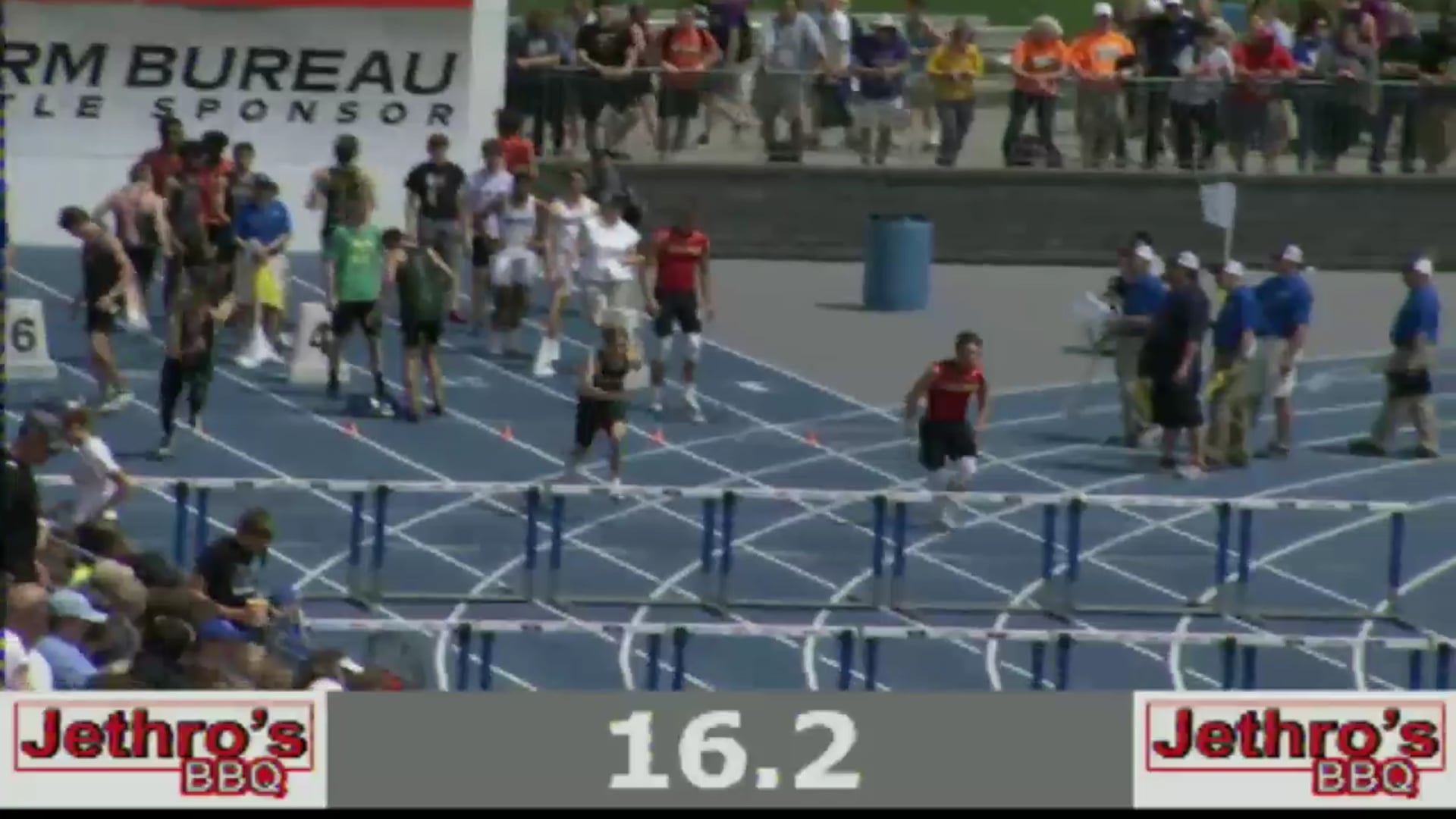 2019 3A Track & Field Boys Finals: Shuttle Hurdle Relay, Section 2