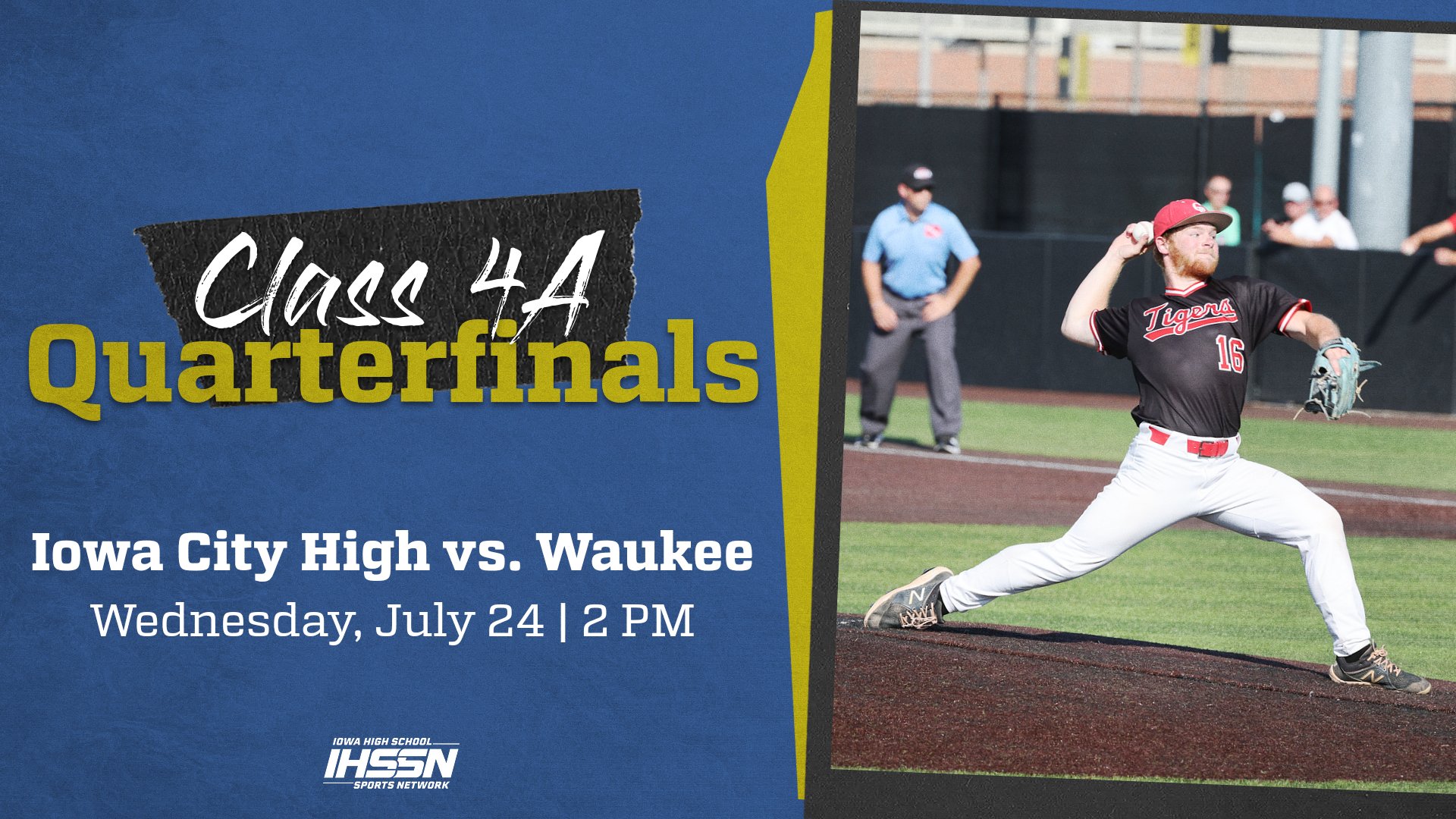 Baseball:2024, Class 4A Quarterfinals - Iowa City High vs. Waukee