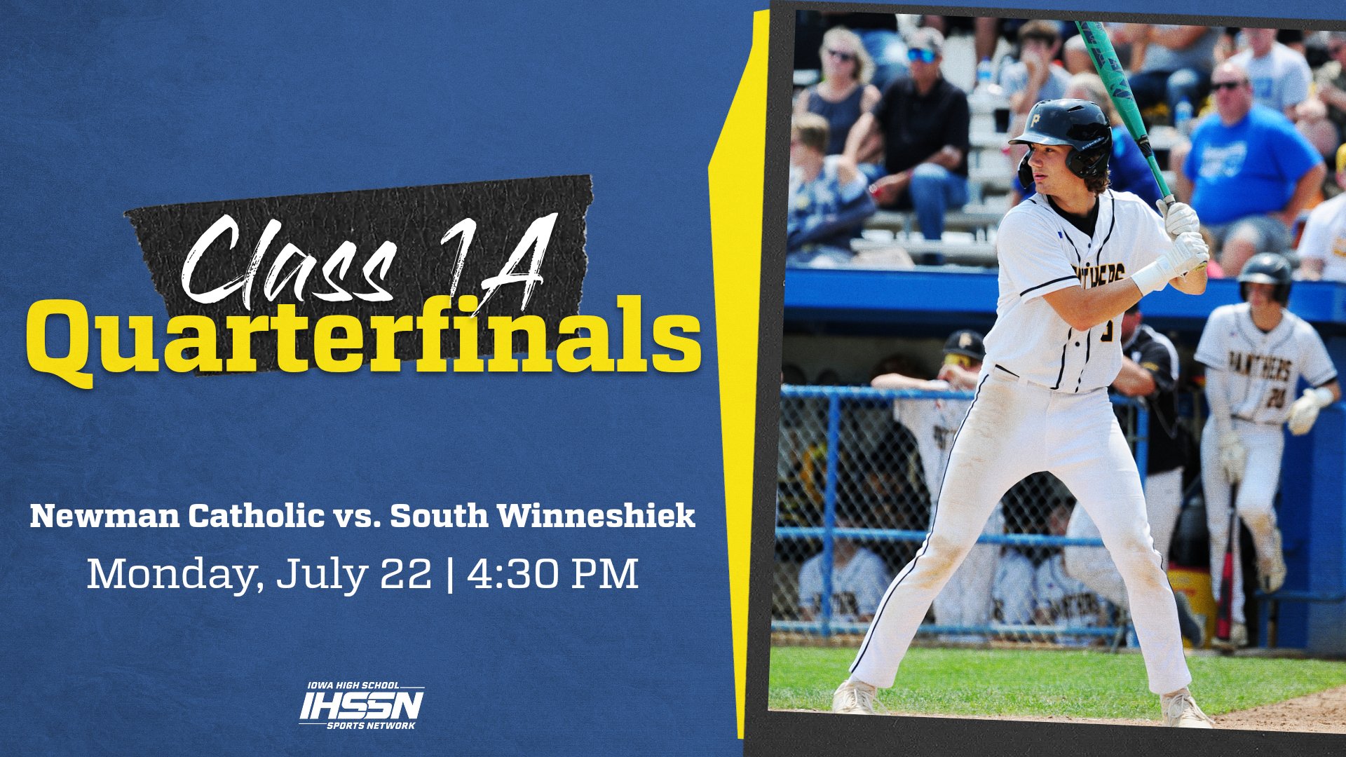 Baseball: 2024, Class 1A Quarterfinals - Newman Catholic vs. South Winneshiek