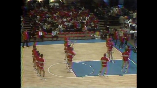 1981 3A Basketball Quarter Finals: DM Lincoln vs Davenport Assumption, Pt. 1
