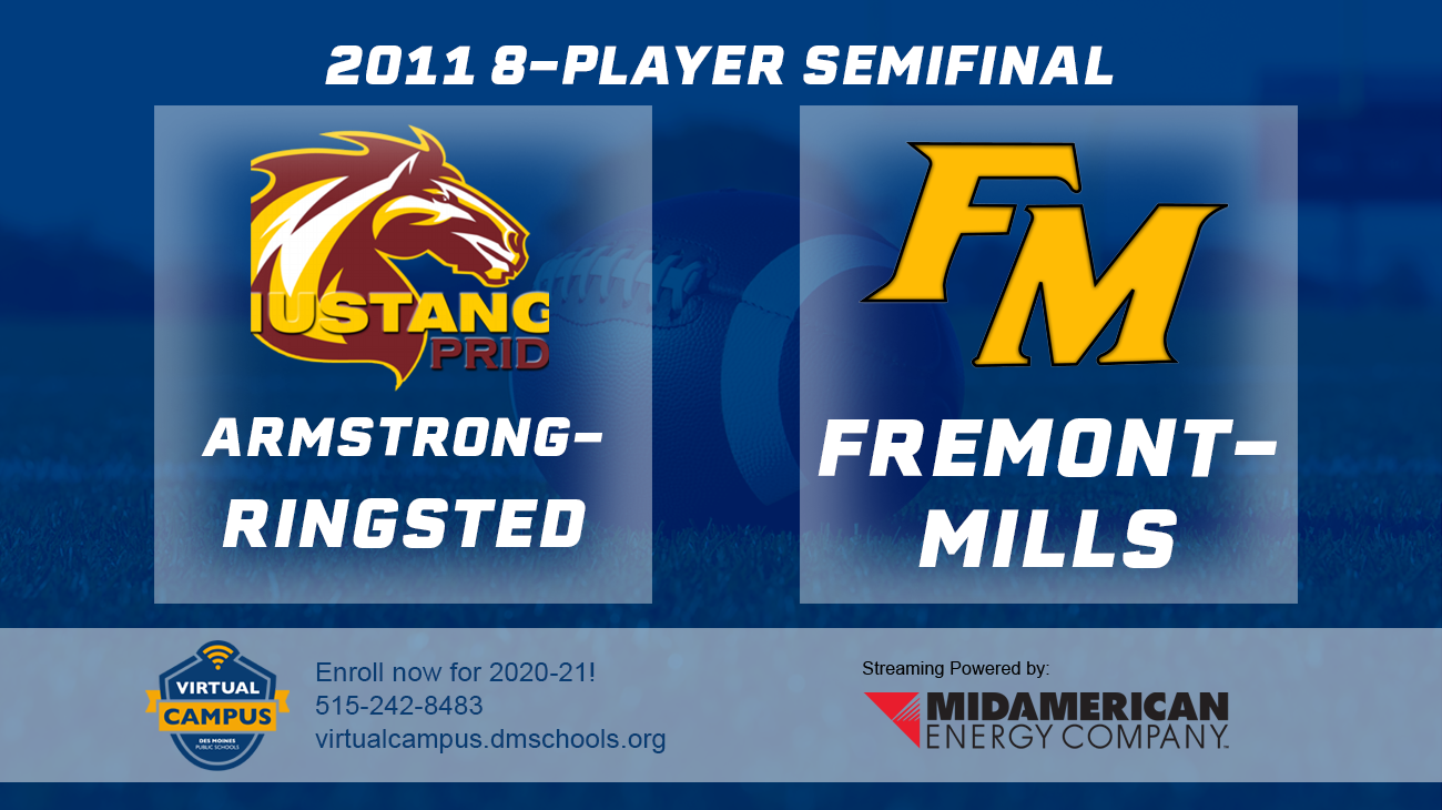 Football: 2011, 8P Semifinals - Armstrong-Ringsted vs. Fremont-Mills 