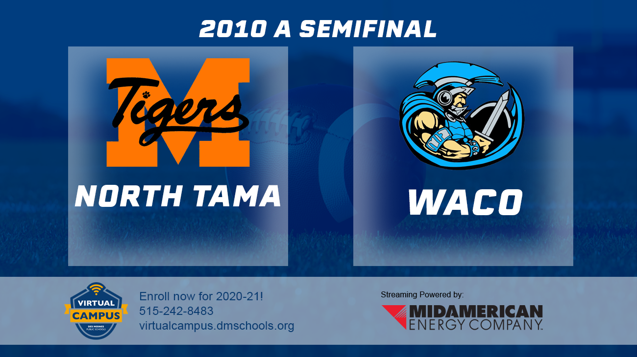 Football: 2010, Class A Semifinals - North Tama vs. WACO