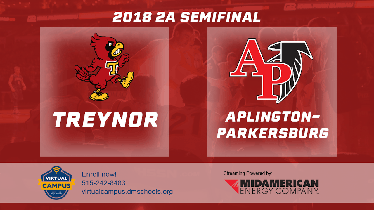 2018 2A Basketball Semi Finals Treynor vs. AplingtonParkersburg