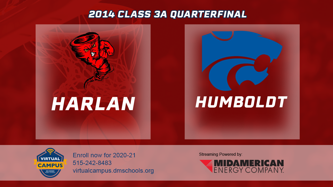 Basketball: 2014, Class 3A Quarterfinals - Harlan vs. Humboldt
