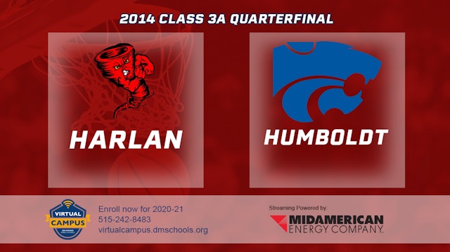 2014 3A Basketball Quarter Finals: Harlan vs. Humboldt