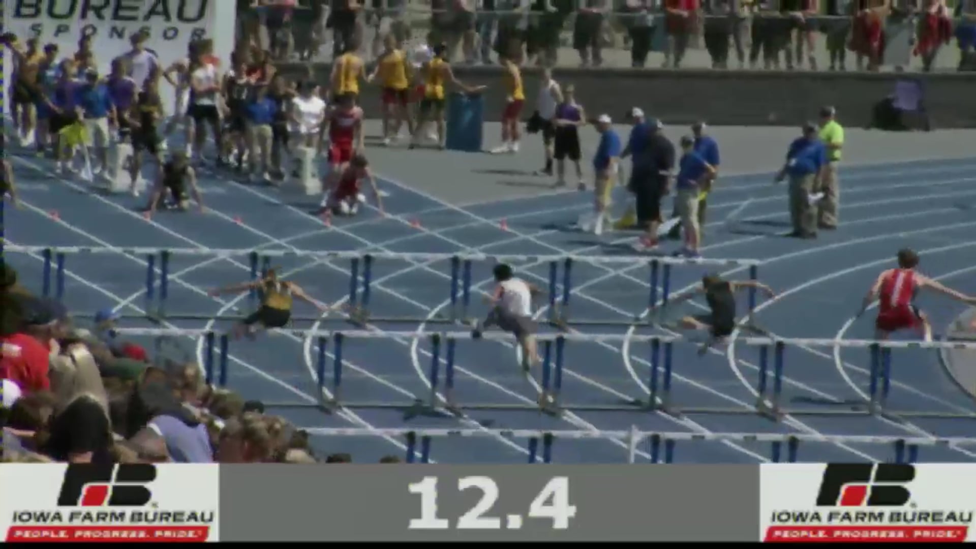 2019 1A Track & Field Boys Finals: Shuttle Hurdle Relay 1A, Section 2
