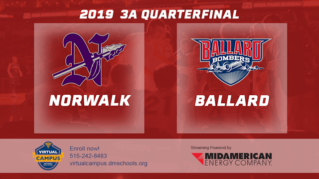 2019 3A Basketball Quarter Finals: Norwalk vs. Ballard