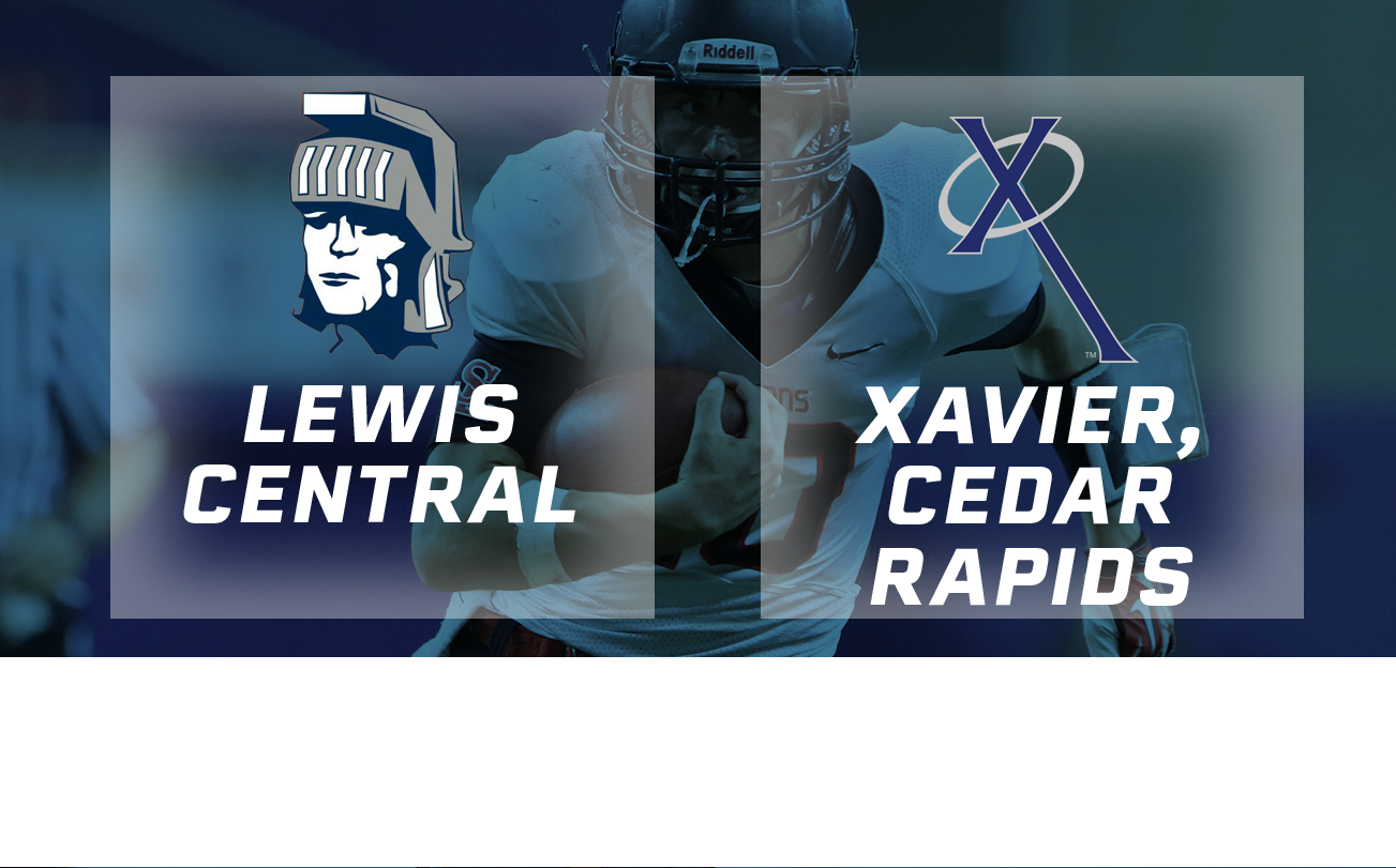 Football: 2018, Class 3A Semifinals - Lewis Central vs. Xavier, Cedar Rapids 