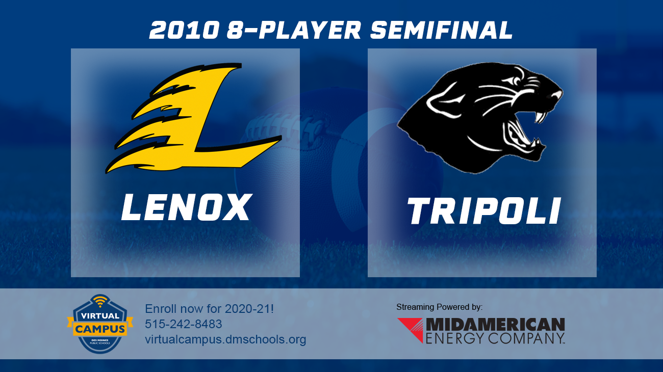 Football: 2010, 8P Semifinals - Lenox vs. Tripoli 