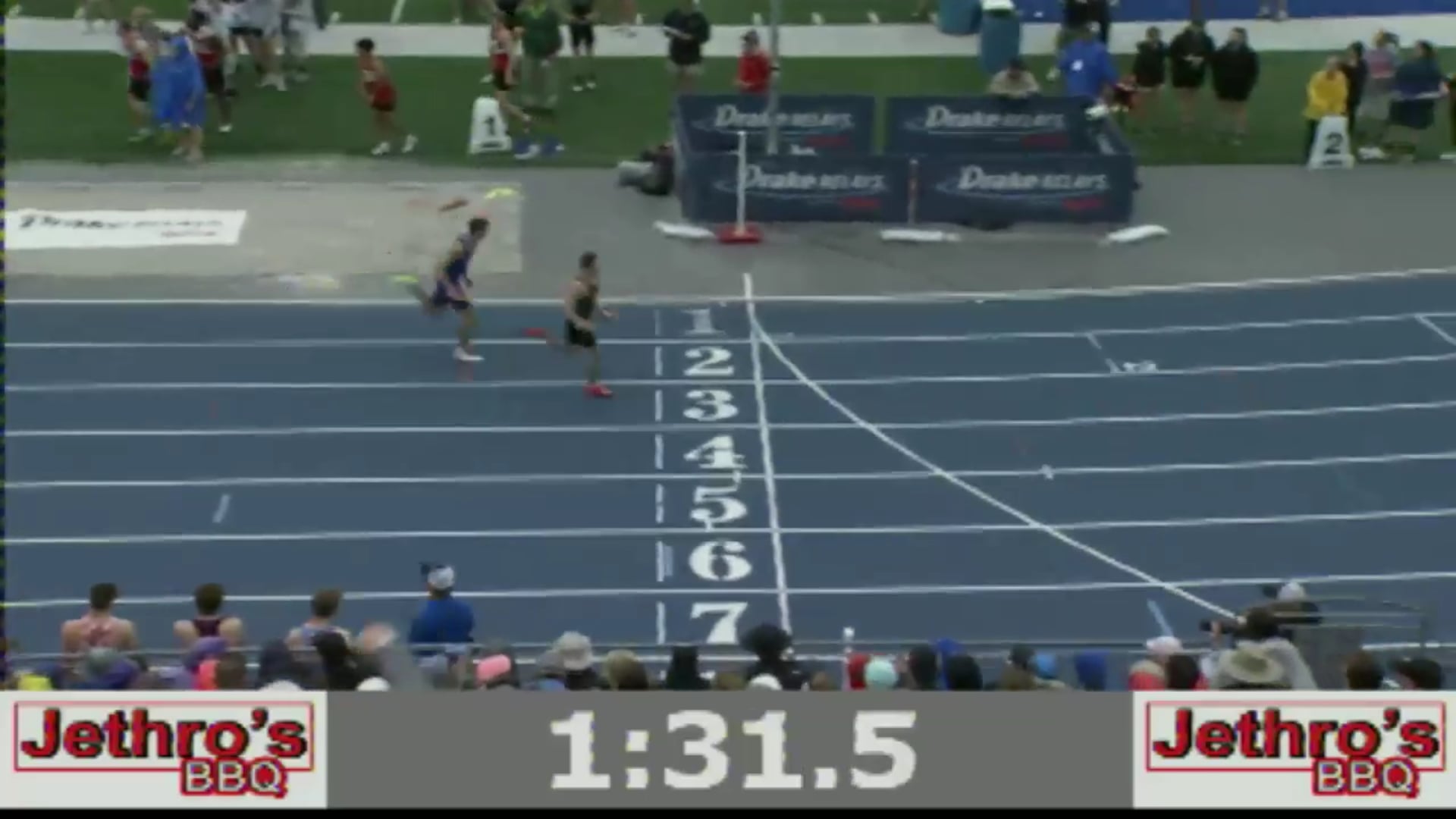 2019 3A Track & Field Boys Finals: 800 Sprint Medley, Section 3