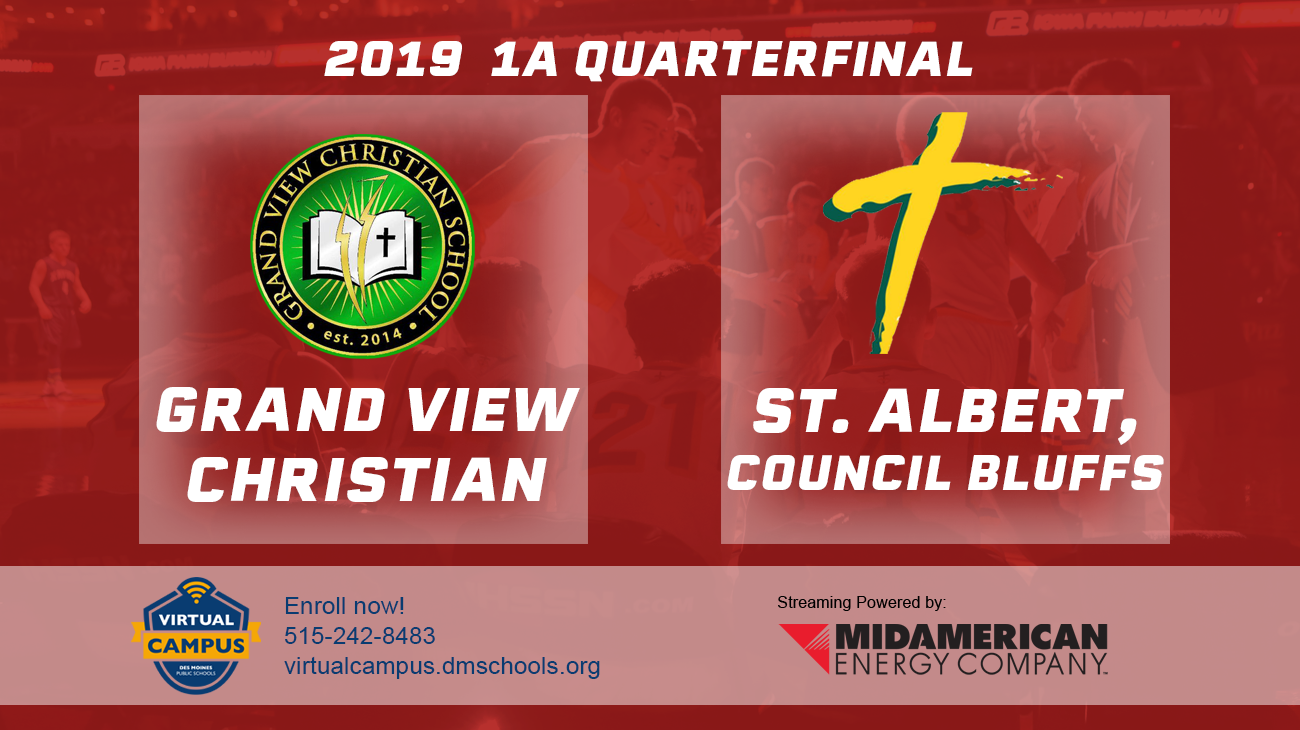 Basketball: 2019, Class 1A Quarterfinals - GV Christian vs St. Albert