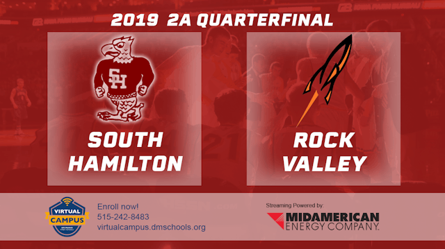 2019 2A Basketball Quarter Finals: South Hamilton, Jewell vs. Rock Valley