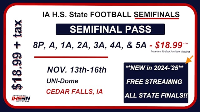 2024 Football Semifinal Pass