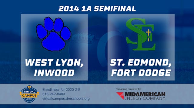 2014 1A Football Semi Finals: West Ly...