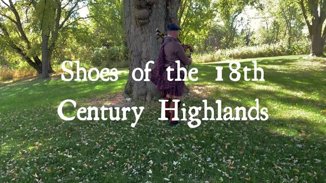 18th Century Highland Shoes