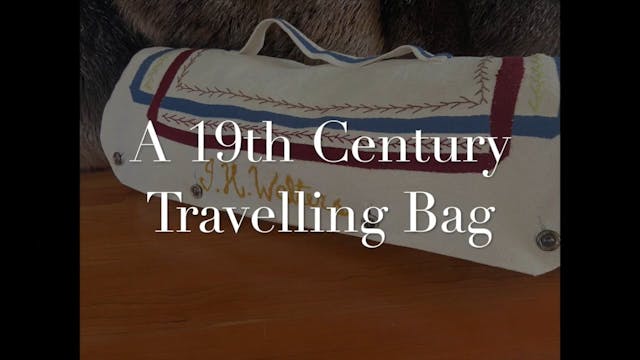 A 19th Century Travelling Bag