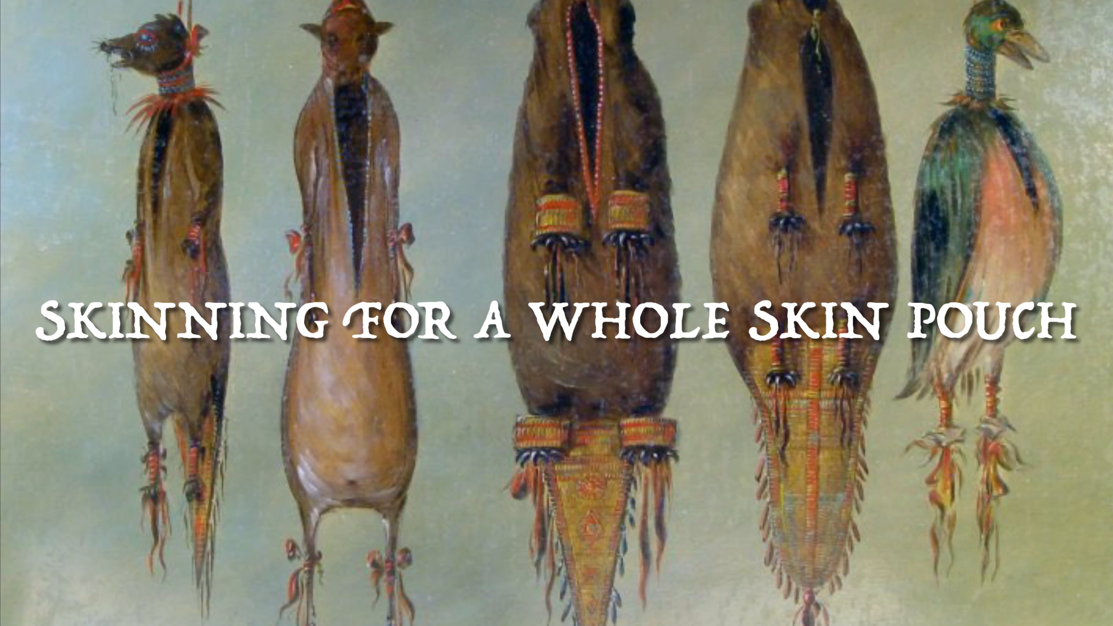 Skinning for a Wholeskin Pouch