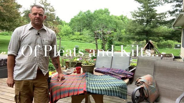 Of pleats and kilts