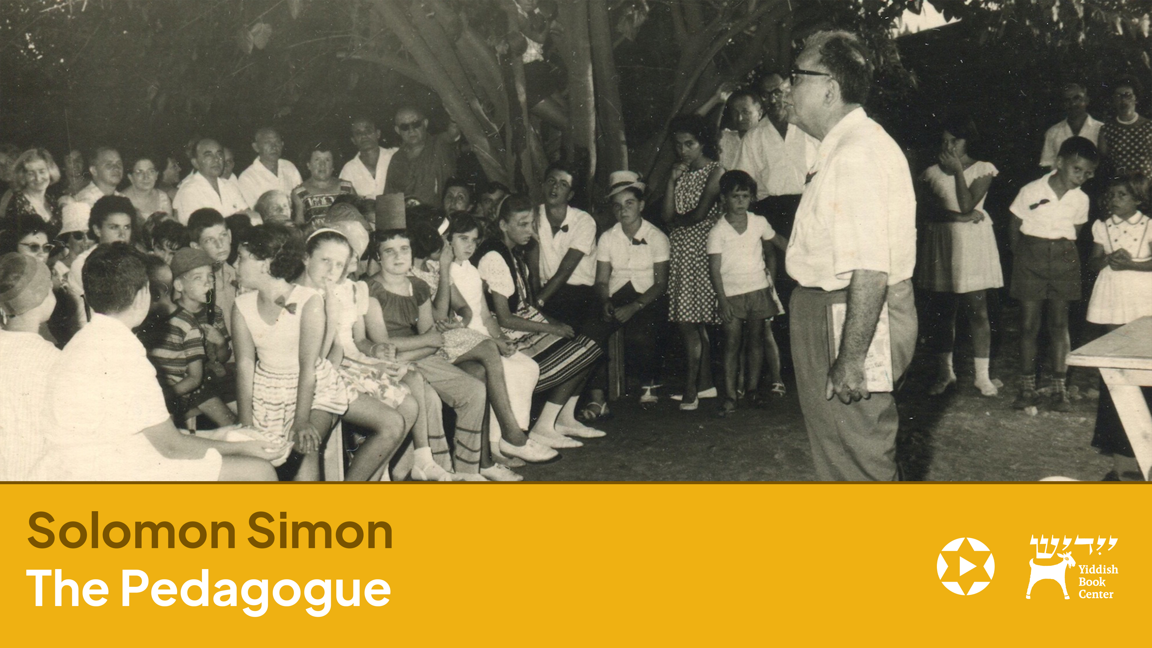 Solomon Simon, the Pedagogue