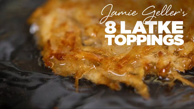 8 Latke Toppings | Jamie Geller’s Han...