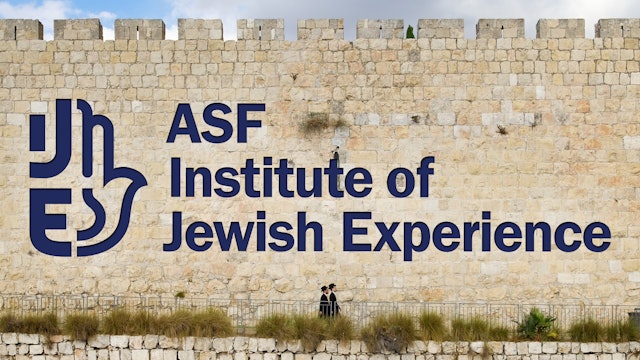 Institute of Jewish Experience | ASF