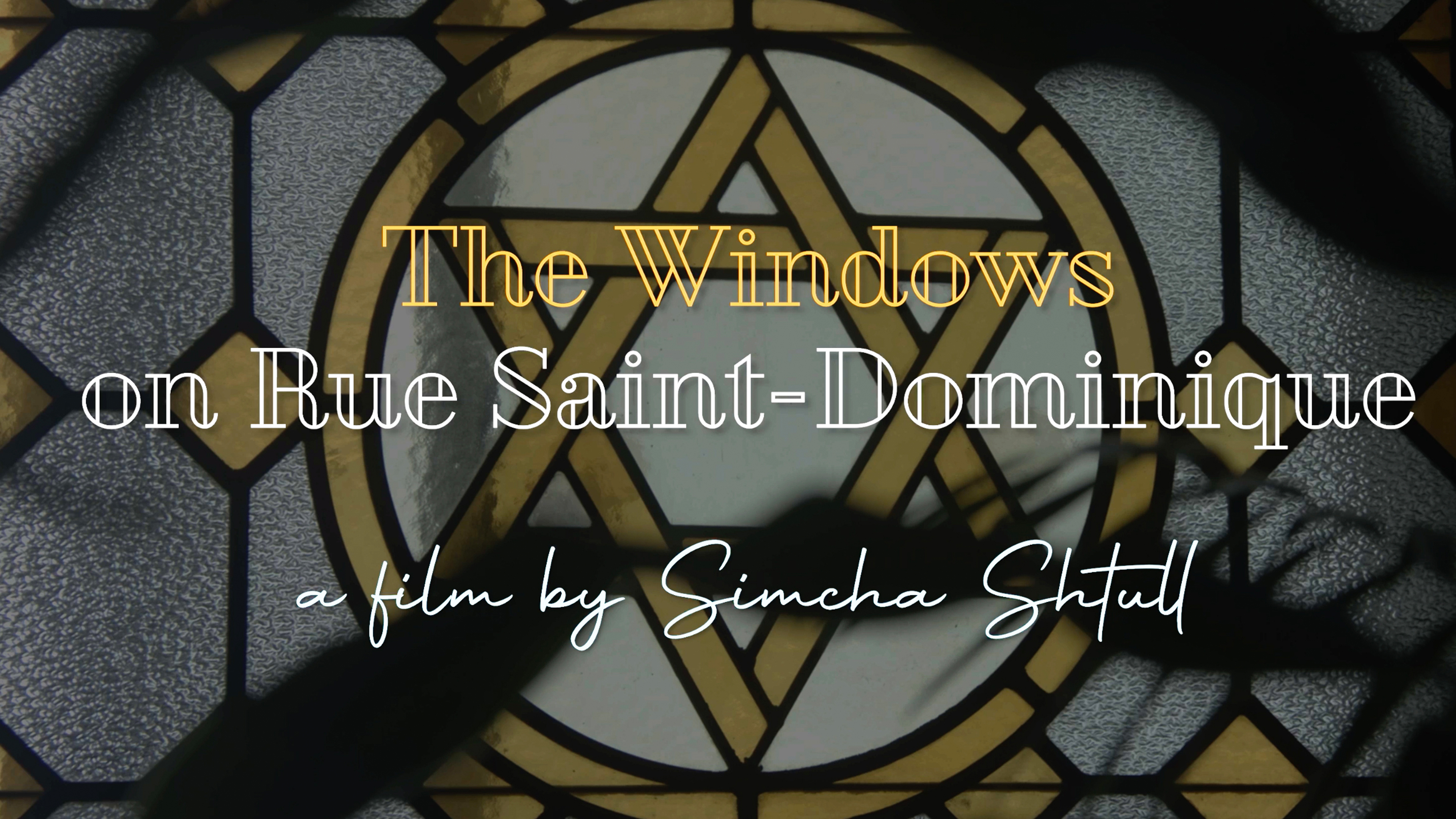 The Windows on Rue Saint Dominique