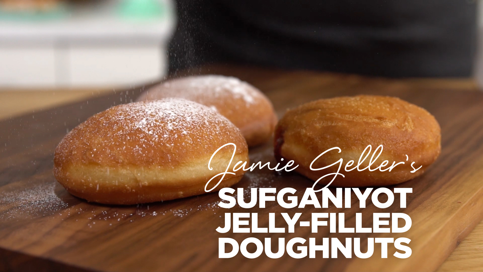 Sufganiyot Jelly Filled Doughnuts | Jamie Geller’s Hanukkah Favorites