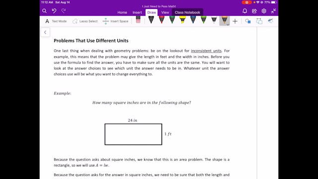 Video 4.12 Mixed Units