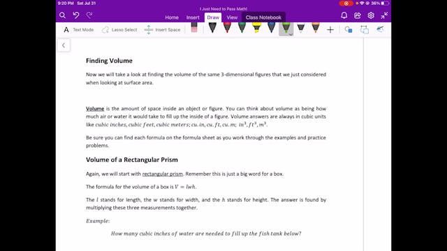 Video 4.9 Volume A