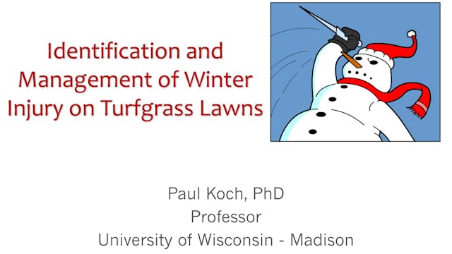 Identification and Management of Wint...