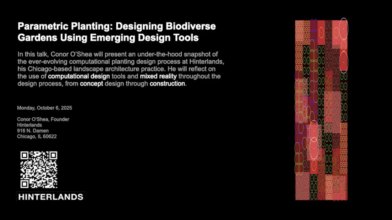 Parametric Planting: Designing Biodiverse Gardens With Emerging Tools ...