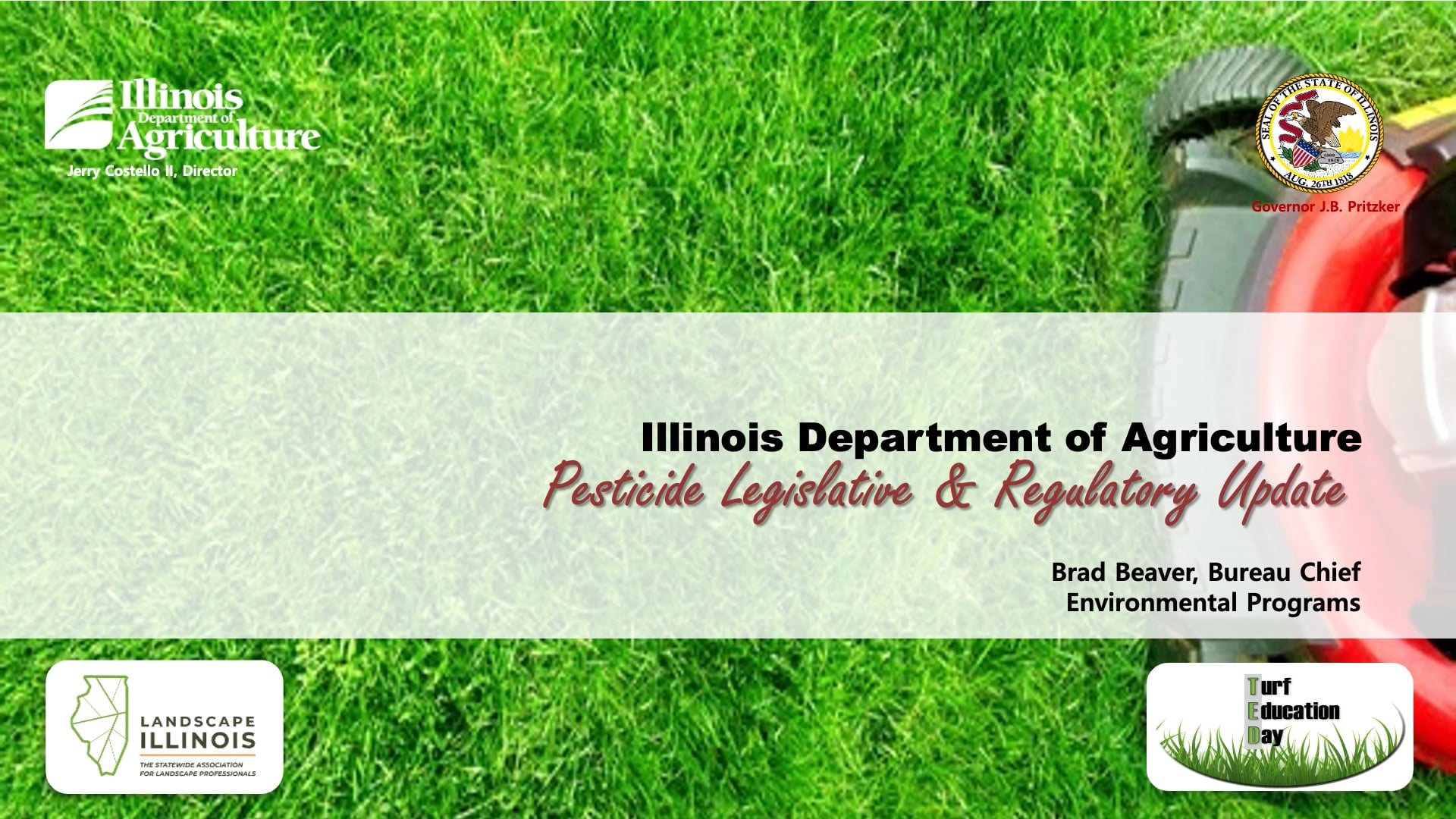 Illinois Department of Agriculture Regulatory Update (2026)