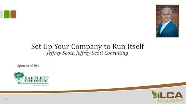Set Up Your Company to Run Itself
