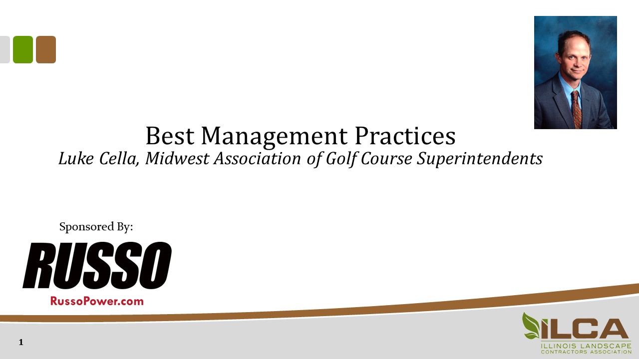 Adapting the Process of Creating BMPs for Golf to the Lawn Care Industry