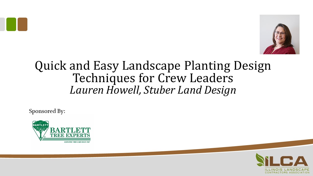 Quick and Easy Landscape Planting Design Techniques for Crew Leaders