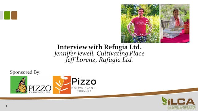 Interview with Refugia, Ltd.
