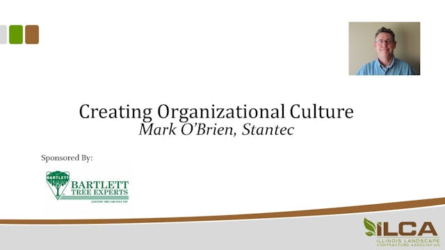 Creating Organizational Culture