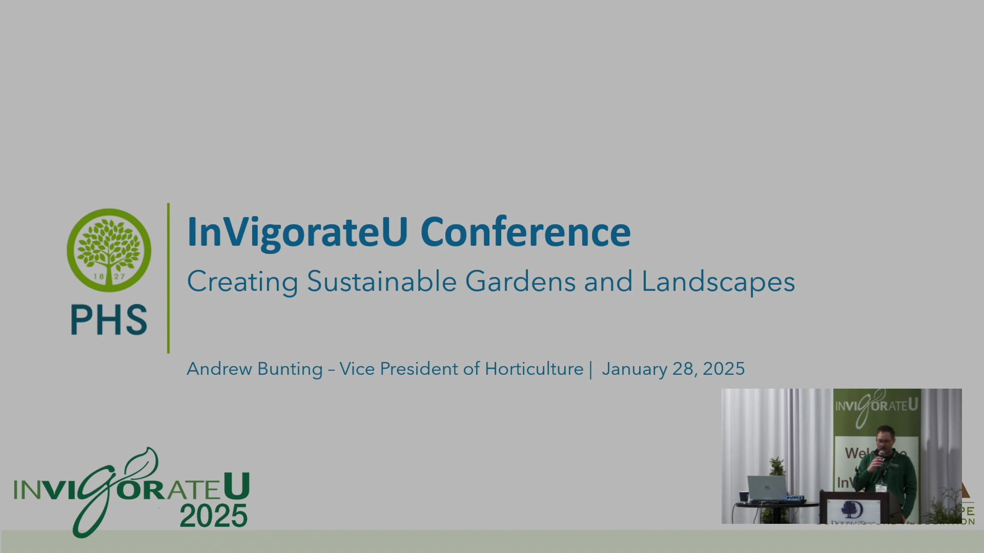 Creating Sustainable Gardens and Landscapes