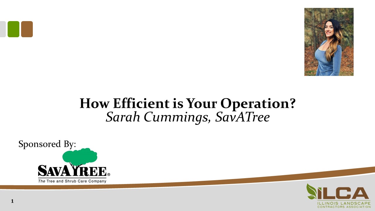 How Efficient is Your Operation?