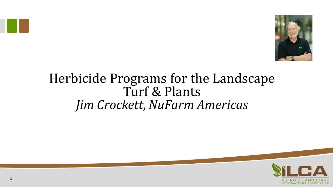 Herbicide Programs for the Landscape - Turf and Plants
