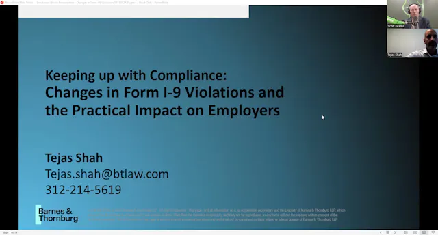 Changes in Form I-9 Violations and th...