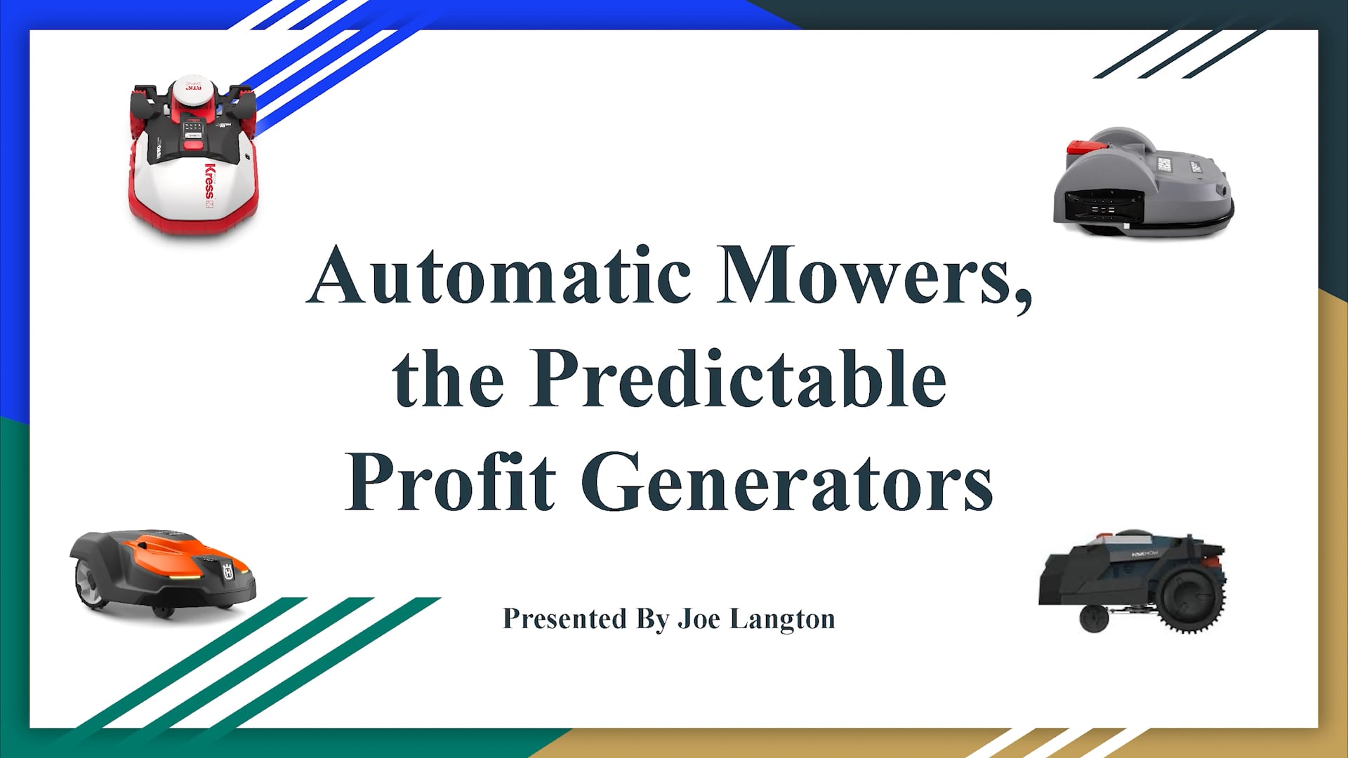 Automated Mowers (2025)